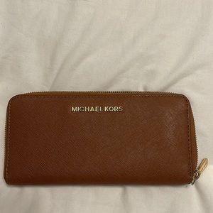 Brown Michael Kors wallet